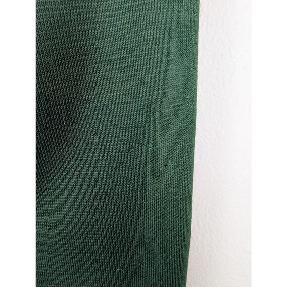 I. Magnin Pea Coat Knitted Wool Vintage 60s Duster Classic Winter Green Size 14 - Picture 8 of 16